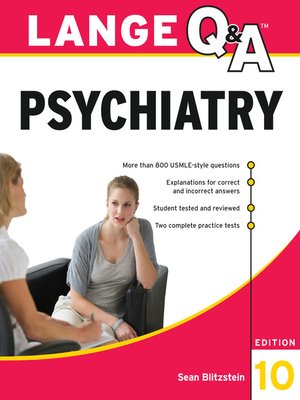 cover image of Lange Q & A Psychiatry